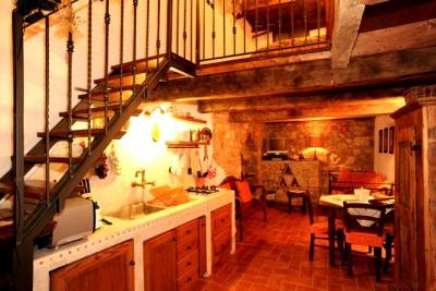 Appartamento Scrigno con cucina e soggiorno