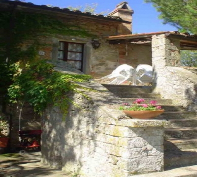 Stairs to the structure