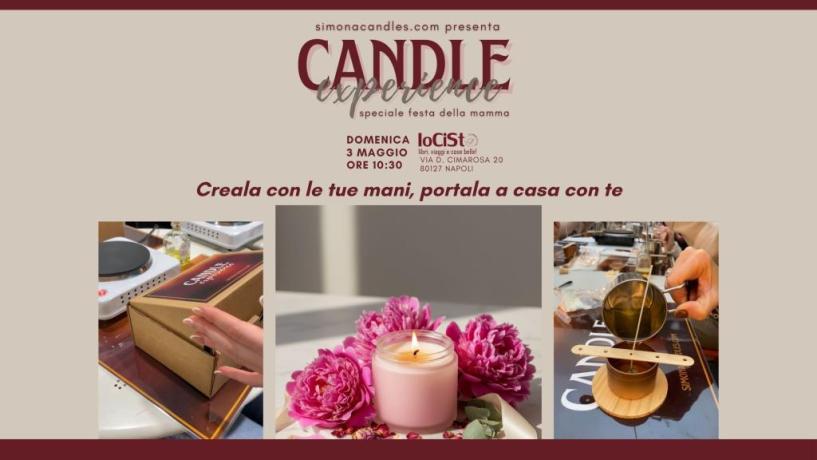Simona Candles celebra la Festa della Mamma alla Libreria IOCiSto
