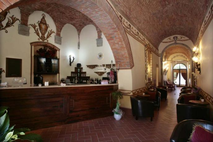Villa vacanze Arezzo sala bar