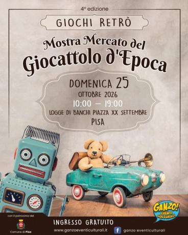 Giochi Retrò 4° Edizione Pisa 25 Ottobre 2026