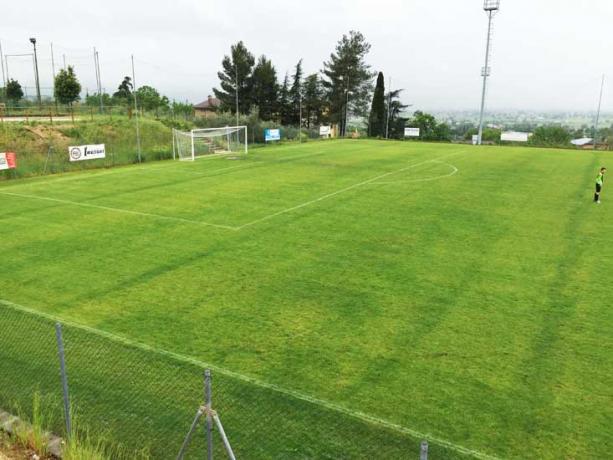 Campo calco regolamentare per ritiri Assisi 