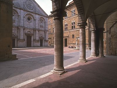 Hotels in the center of Pienza, Siena