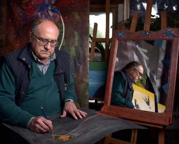 Laboratorio di pittura emozionale diretto dal pittore Toni Zanussi