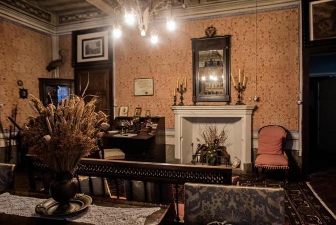 Villa ad Arezzo romantica con ampio soggiorno