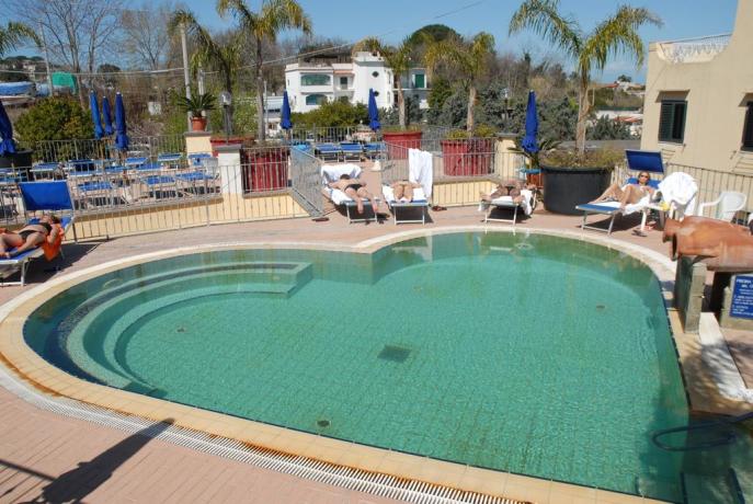 Piscina termale esterna Cuore, Hotel Ischia 