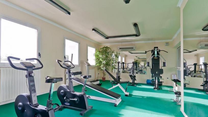 Palestra in centro benessere Hotel 4 stelle 