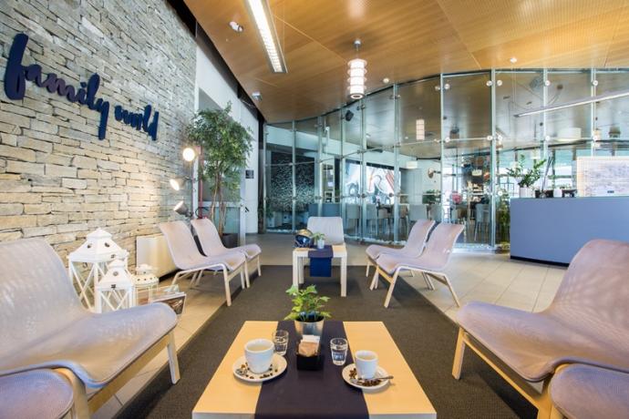 Reception Hotel Sestriere sulla neve