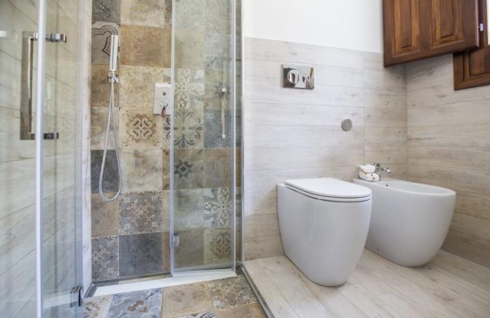Casa vacanze San-Vito-lo-Capo bagno privato box doccia