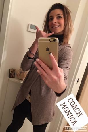 Fare selfie su un corpo finalmente perfetto!!!