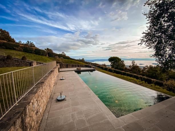 Villa esclusiva, 3 camere panoramiche Lago Trasimeno