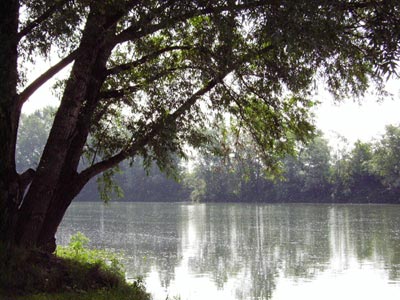 Holidays by the park of the Adda-river