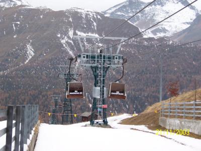 Modern and safe skilifts in Champoluc, Ayas