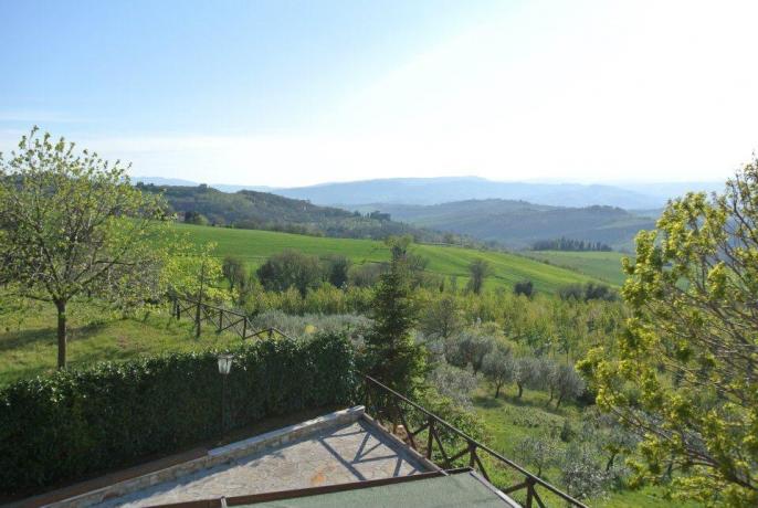 B&B casale San Terenziano con vista vallata umbra