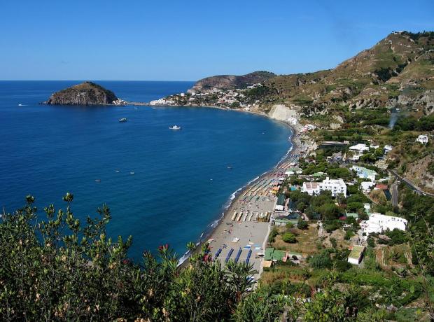 Veduta panoramica Isola di Ischia 