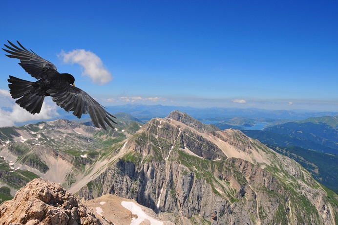 Vista panoramica sul Gran Sasso
