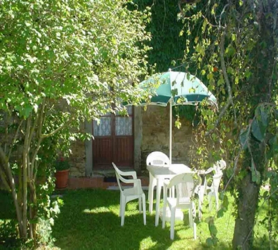 Garden and equipped areas outside