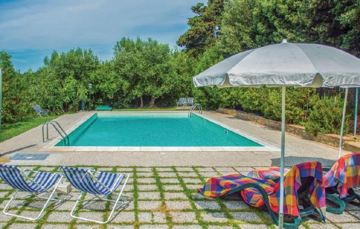 Appartamenti-Vacanza: Grande Piscina immersa nel verde