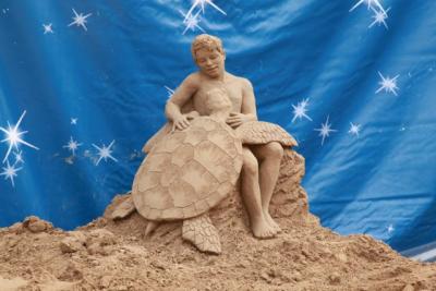 Nativity-scene of Sand, Jesolo Sealife