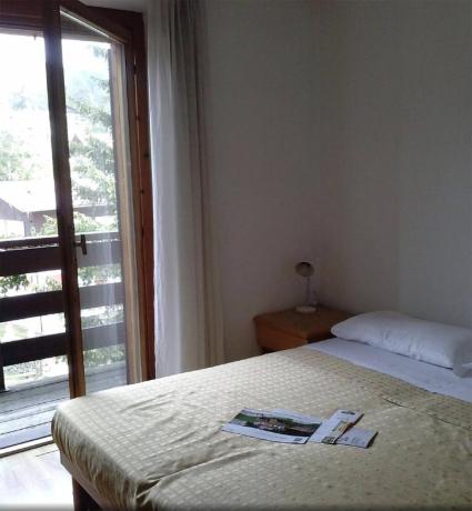 Camera con balcone vistaneve Folgaria