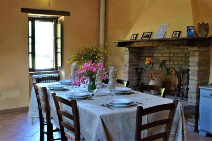 Appartamento con cucina fino a 7persone Umbria