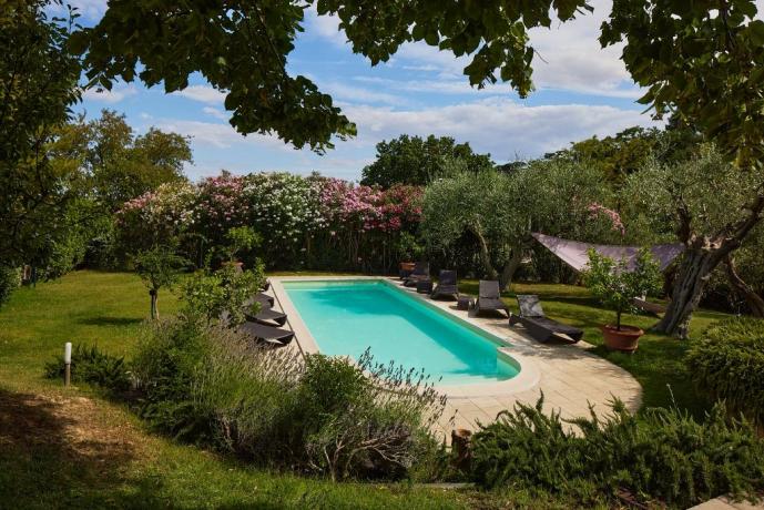 Villa privata con piscina colline Fano