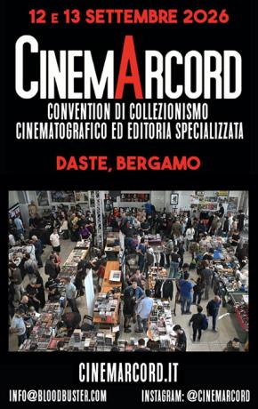 Cinemarcord 2026: torna la convention di collezionismo cinematografico