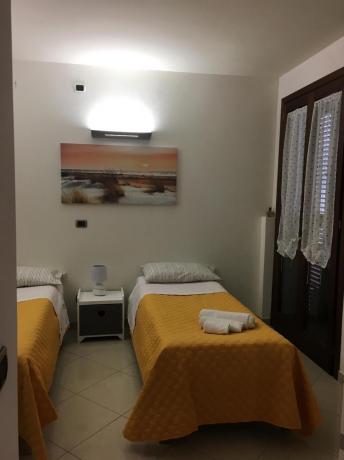 Casa-vacanze 5persone Polignano-a-Mare con letti singoli