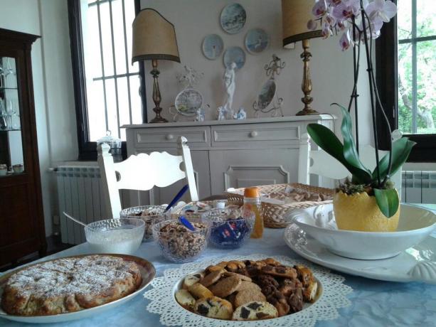 B&B nel Chianti; prima colazione 