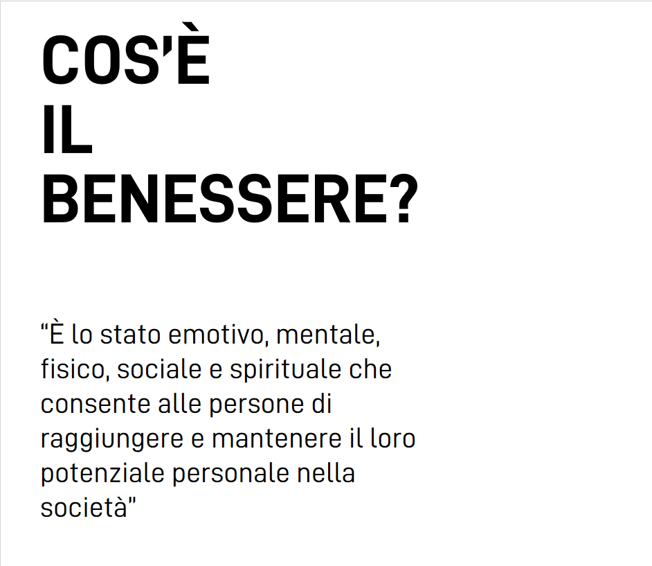 Cos'è il benessere? by SuppleFit
