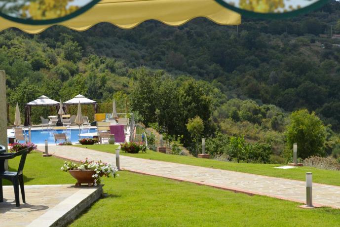 B&B nel cilento con piscina e aria condizionata