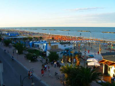 Hotels near the sea along the coast