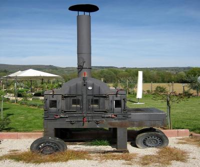 Forno a legna per Porchetta  