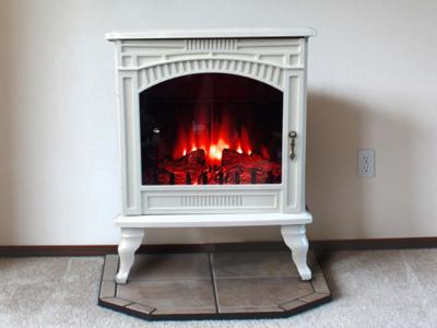 Stufa stile dolomiti Elettrica effetto fiamma