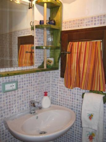 Bagno Appartamento Topazio B&B a Montone