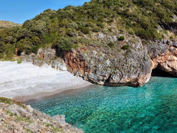 Villaggio vicino a Marina di Camerota nel Cilento