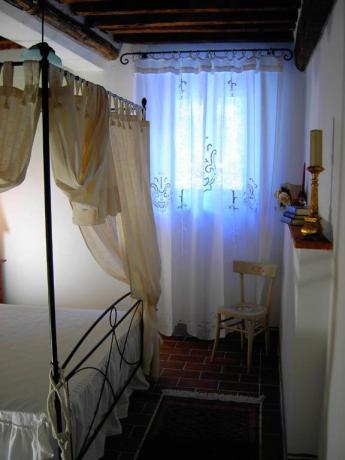 Letto matrimoniale Affittacamere in Toscana