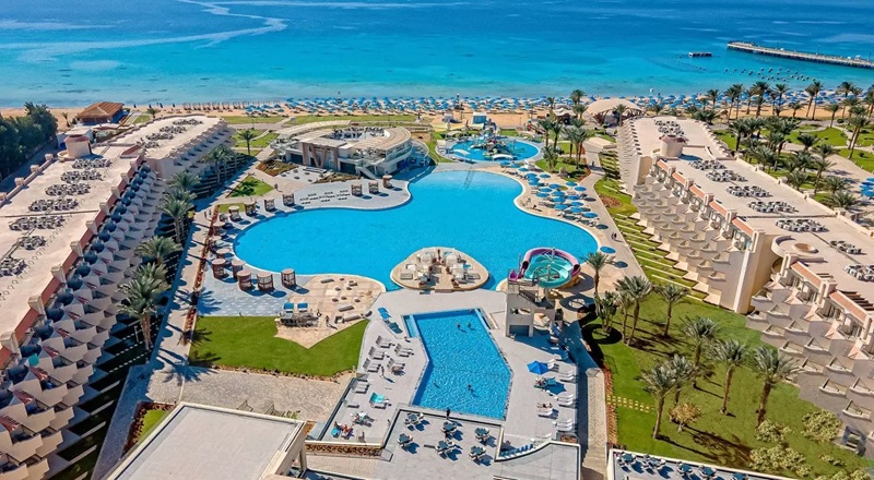 Grande villaggio sul Mar Rosso con piscina Hurghada 
