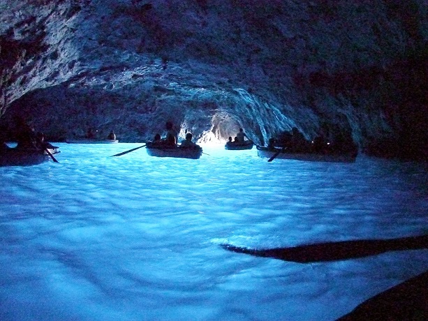 Grotta azzurra a Palinuro 