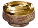 Patena in legno d'olivo, oggettistica Foligno