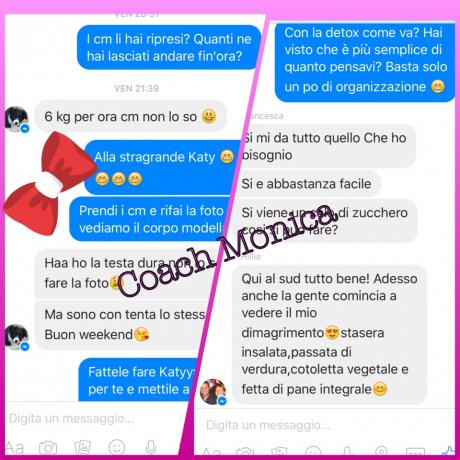 Testimonianza dieta, direttamente dal mio facebook