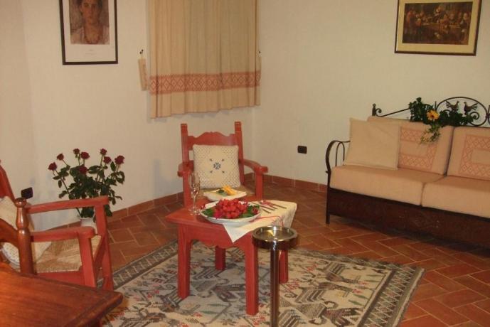 Appartamenti con piccolo salotto nel resort vicino Orosei 