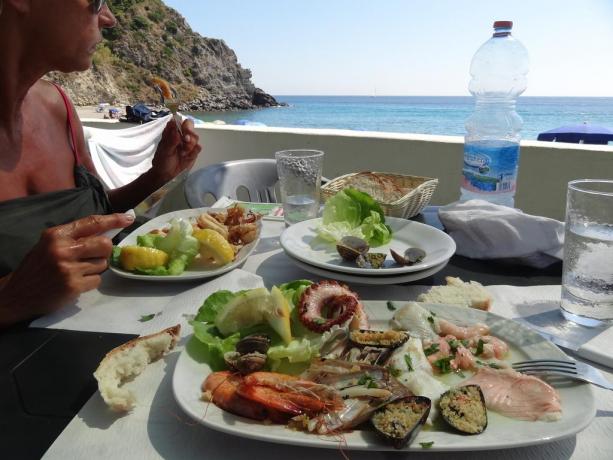 Pranzo con vista mare a Barano d'Ischia 