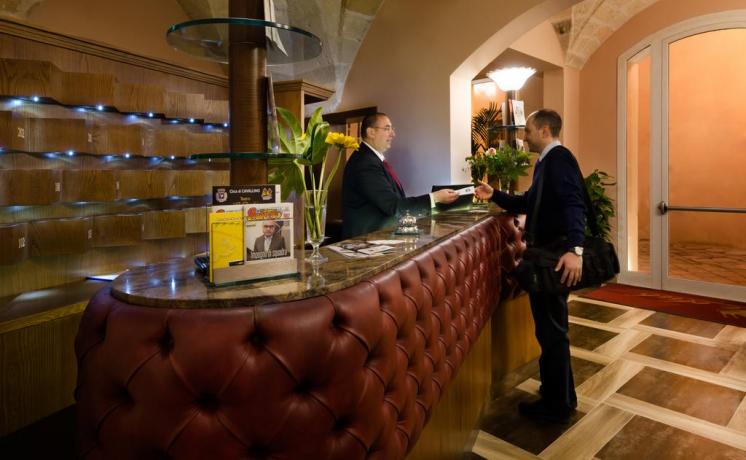 Reception 24 ore su 24 hotel nel Salento