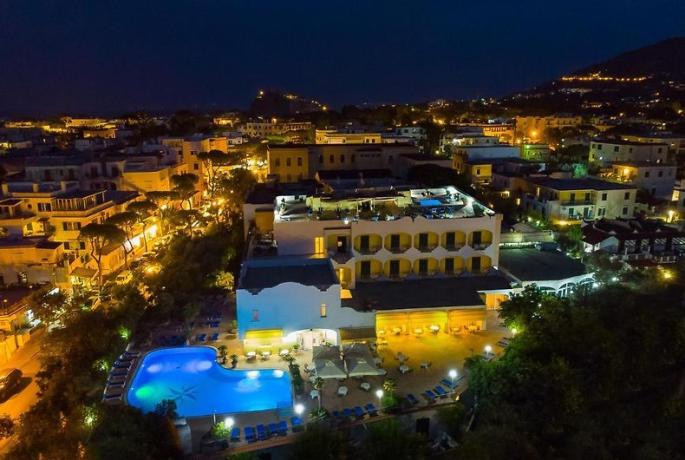 Vista panoramica dell'Hotel termale cuore di Ischia 