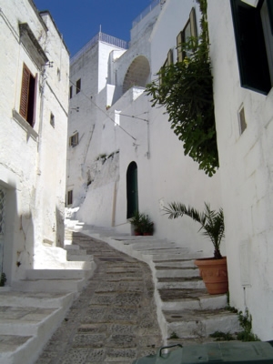 The old town of Ostuni
