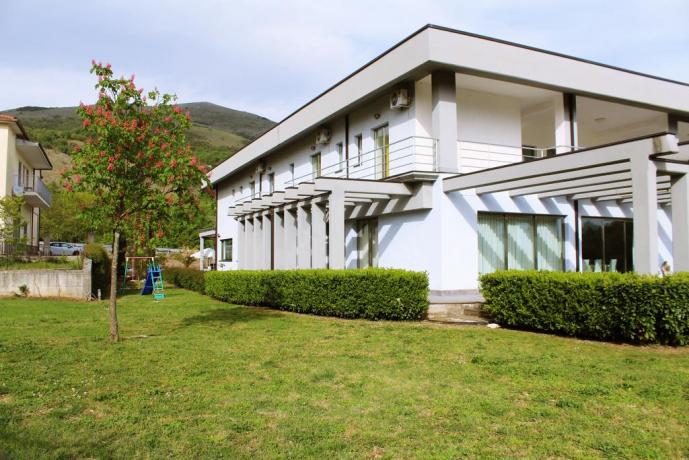 L'esterno del nostro hotel 3 stelle a Polla