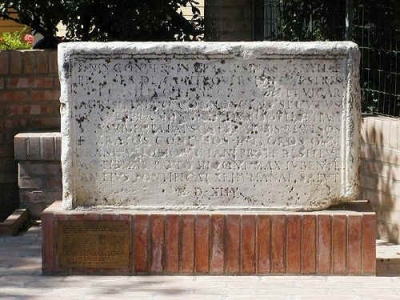 The border plaque of Marotta