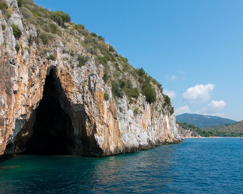 Villaggio su mare visita grotte Paestum