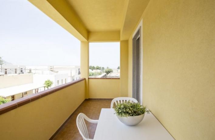 Appartamento-vacanze con terrazzo vicino al mare San-Vito-lo-Capo